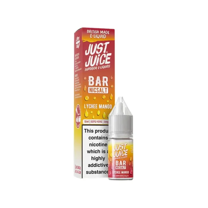 Just Juice Bar Lychee Mango 10ml Nic Salt E-liquid