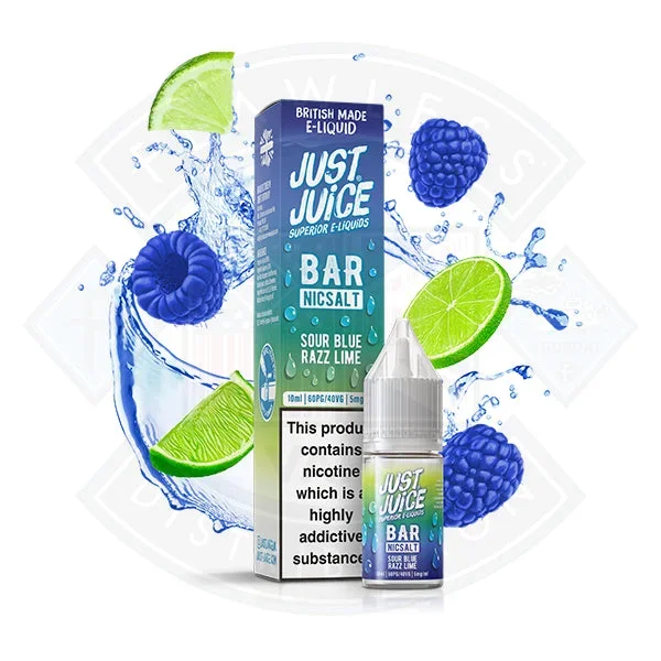 Just Juice Bar Nic Salt – Sour Blue Razz Lime 10ml