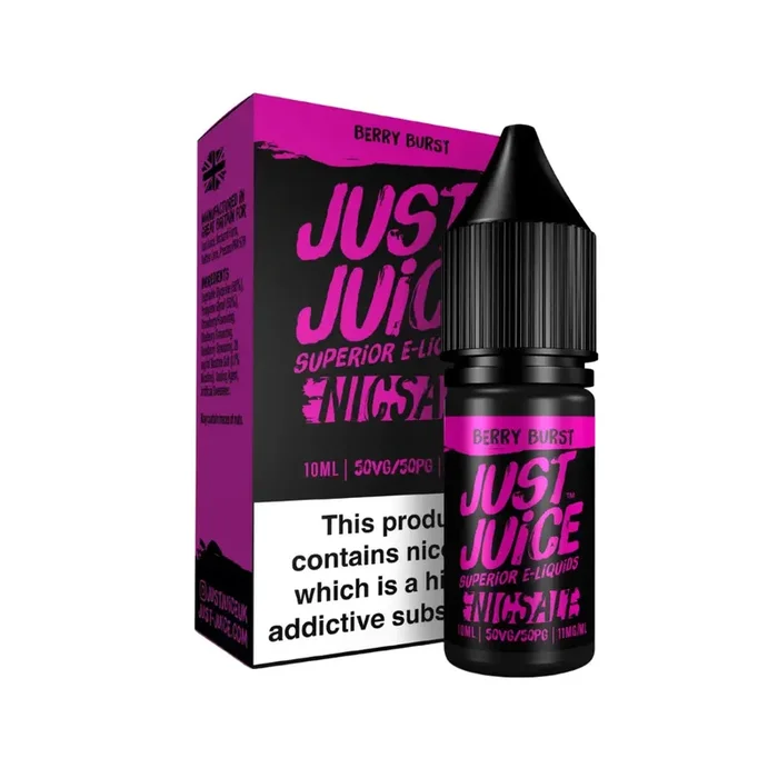 Just Juice Berry Burst 10ml Nic Salt E-liquid