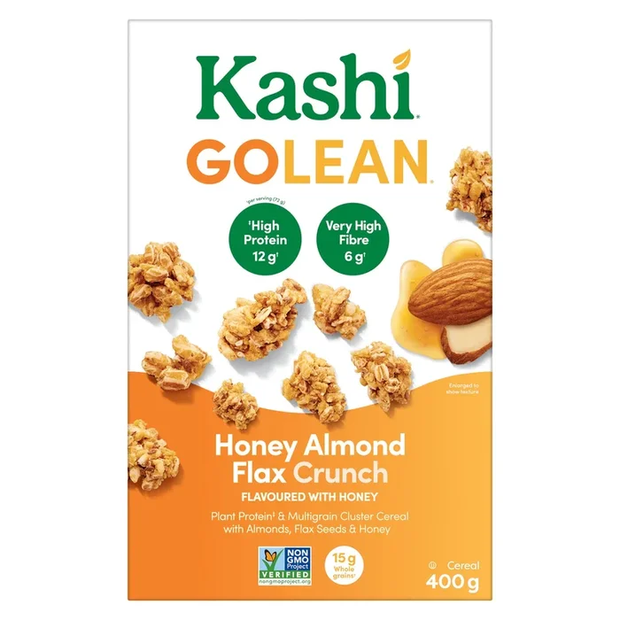 Kashi Golean Cereal Honey Almond Flax Crunch, 400 g