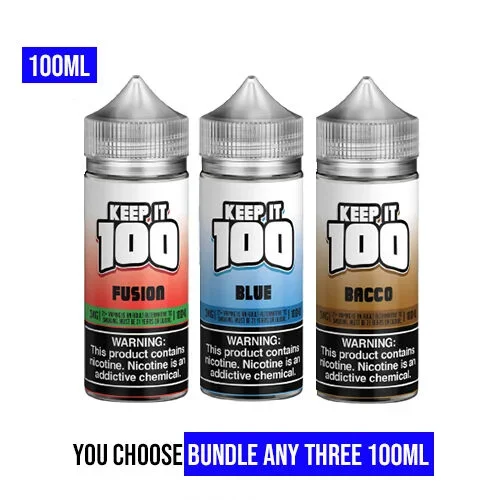 Keep It 100 100ml Pick 3 Bundle (300mL)