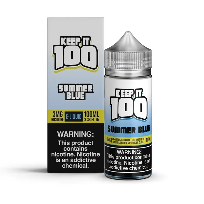 KEEP IT 100 – Summer Blue – 100ML E-Liquid