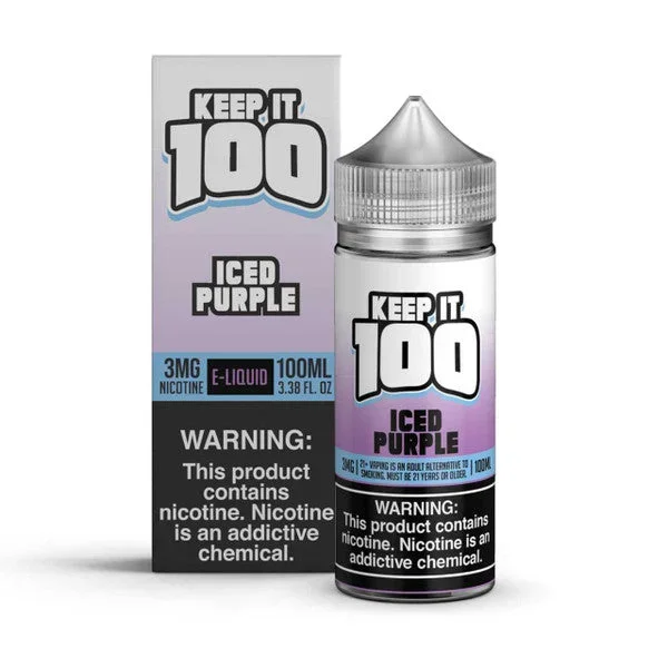 Keep it 100 Iced Purple eJuice
