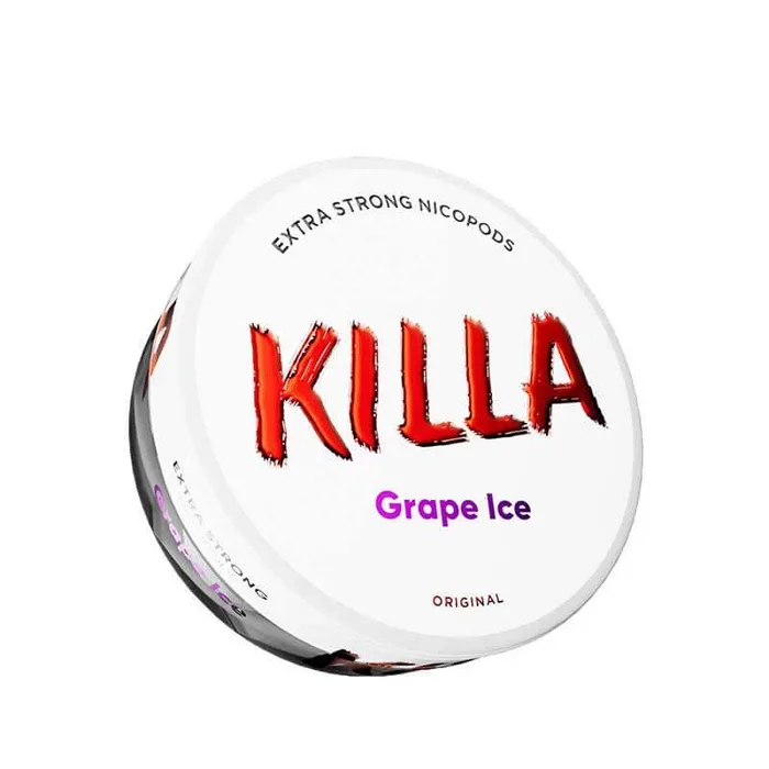 Killa Grape Ice Nic Pouches – 13.2mg / pouch