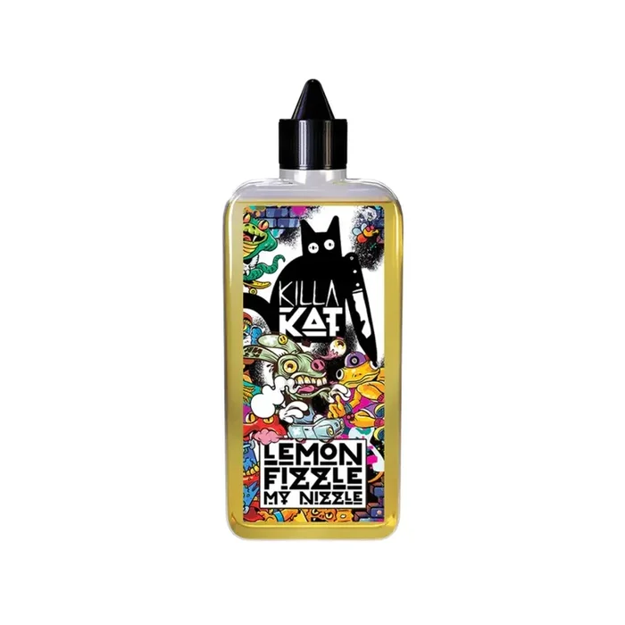Killa Kat Lemon Fizzle My Nizzle 100ml Shortfill E-liquid