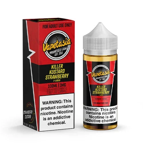 Killer Kustard Strawberry by Vapetasia 100ml