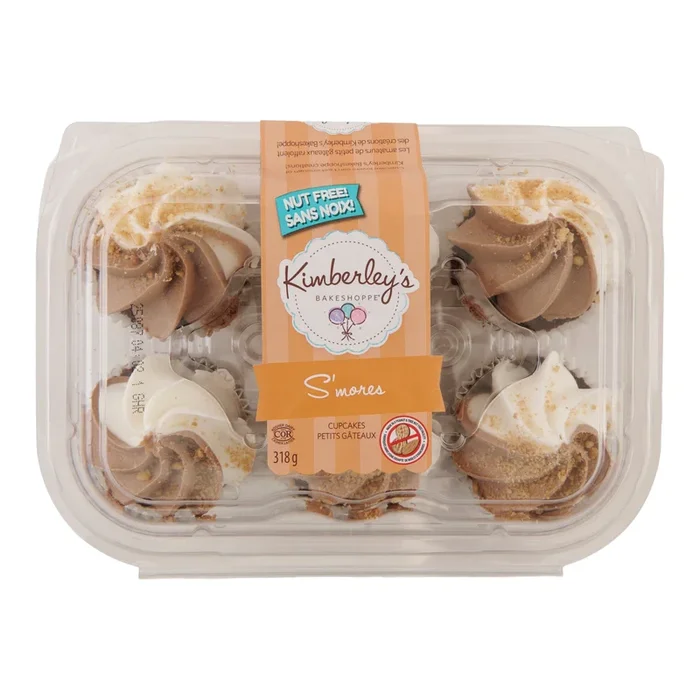 Kimberley’s Bakeshoppe S’Mores Cupcakes, 6-Pack