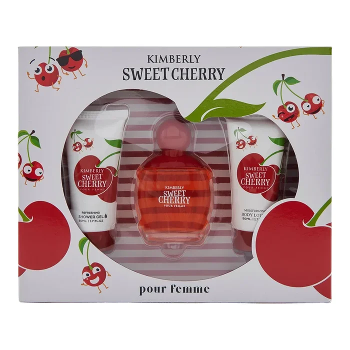 Kimberly Sweet Cherry Fragrance Set, 3-Piece