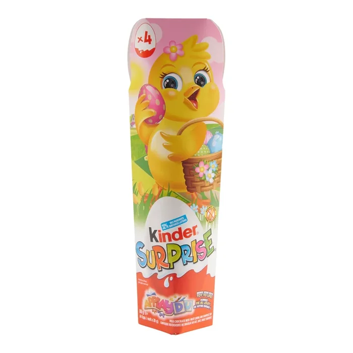 Kinder Surprise, Applaydu, rose, emb./4, 80 g