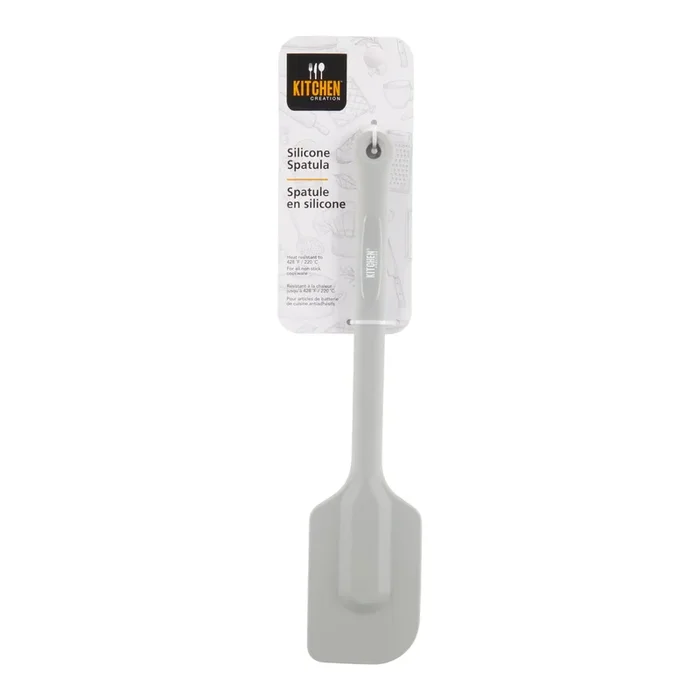 Kitchen Creation Silicone Blade Spatula, Grey