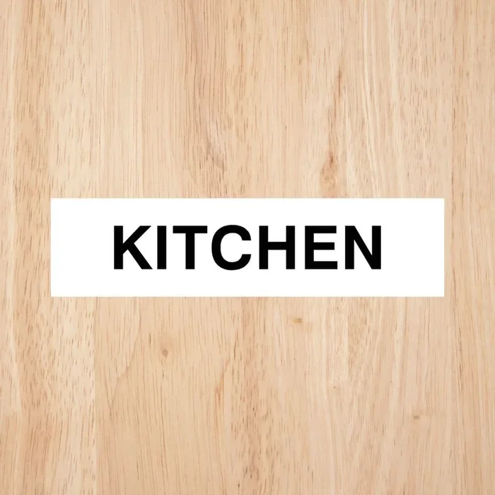 Kitchen Sign CAPS
