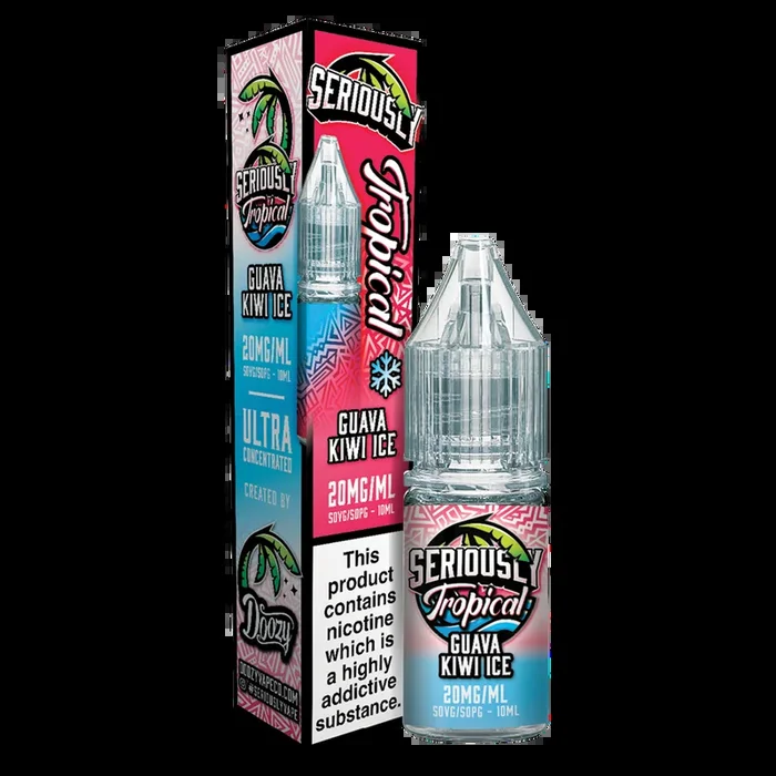 Kiwi Guava Ice Nic Salt by Seriously Tropical – 10ml