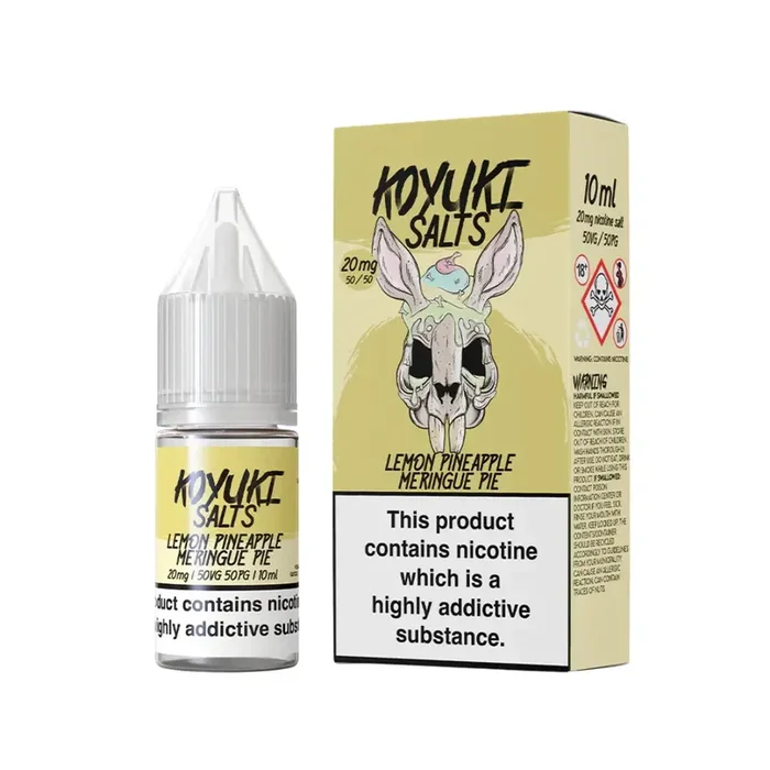Koyuki Lemon Pineapple Meringue Pie 10ml Nic Salt E-liquid