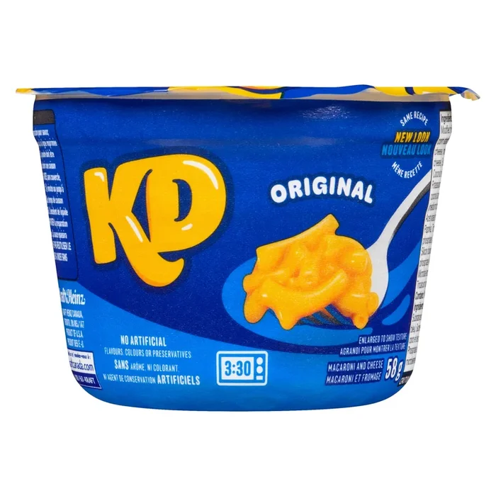 Kraft Dinner Macaroni et Fromage Original, 58 g