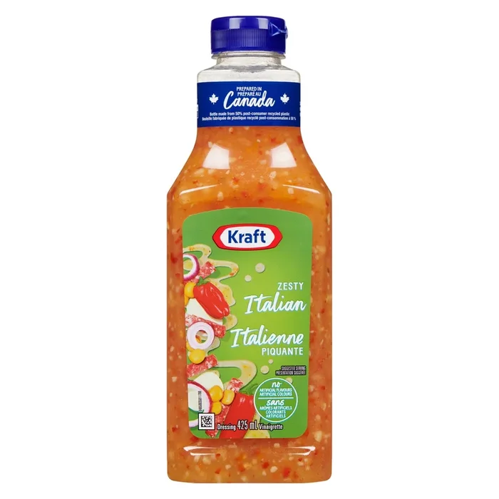 Kraft Zesty Italian Dressing, 425 ml