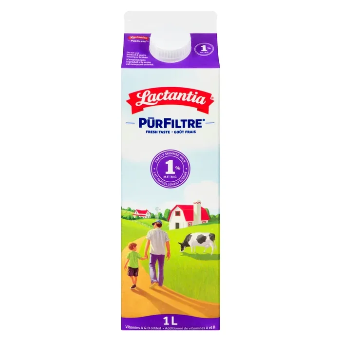 Lactantia P?rFiltre Partly Skimmed Milk 1% M.F. – 1L