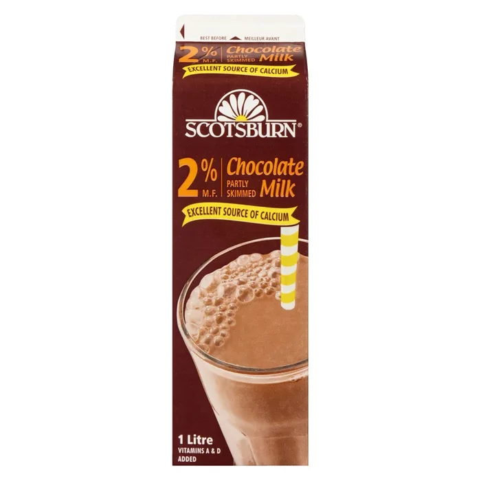 Lait au chocolat Scotsburn, 2 % M. G. – 1 L