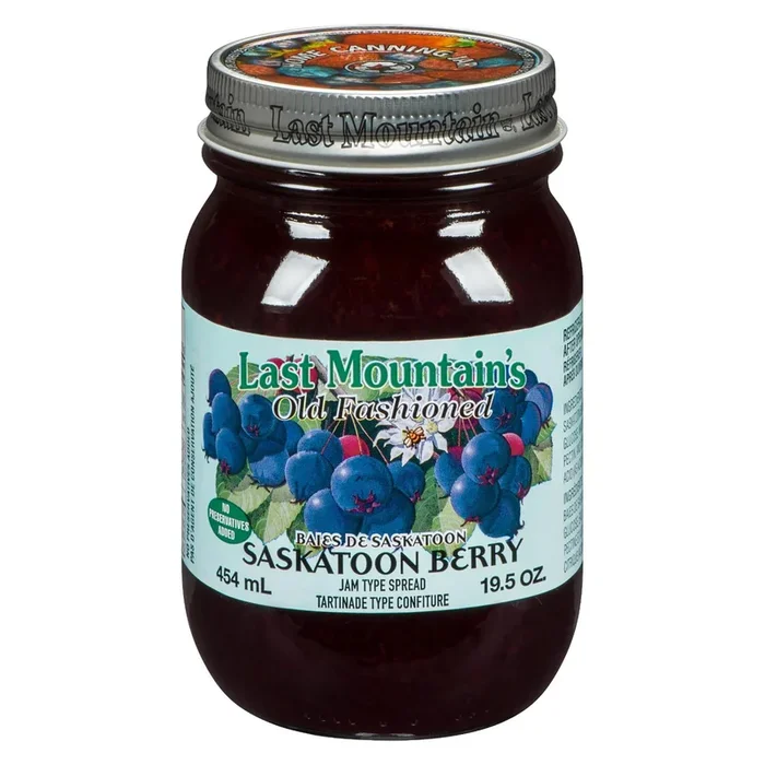Last Mountain’s Old Fashioned Saskatoon Berry Jam Type Spread, 454-ml