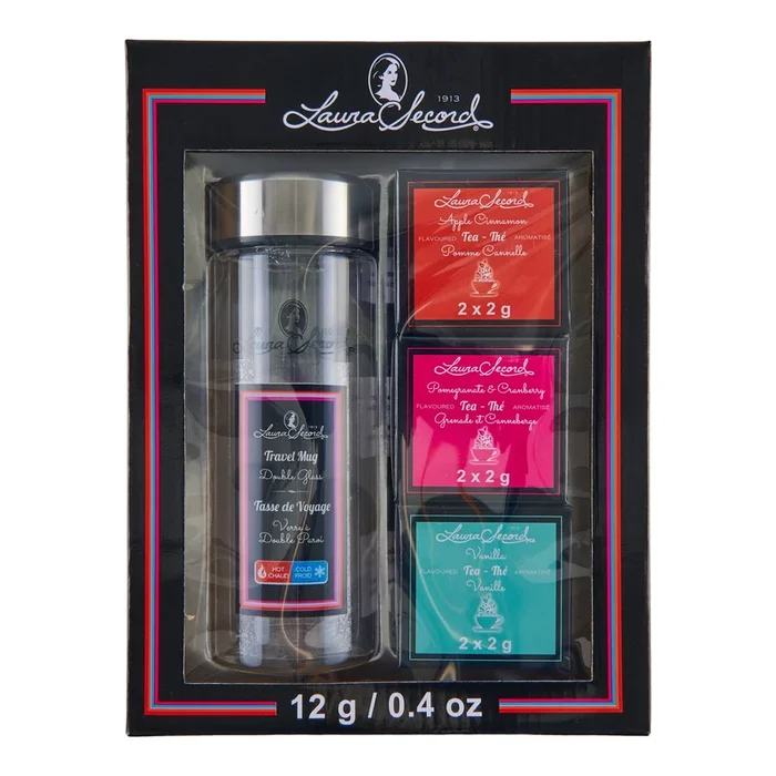 Laura Secord Tea and Tumbler Gift Set, 12 g