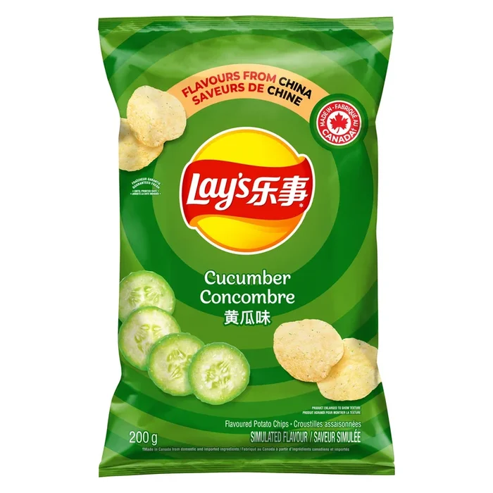 Lay’s Croustilles Concombre, 200 g