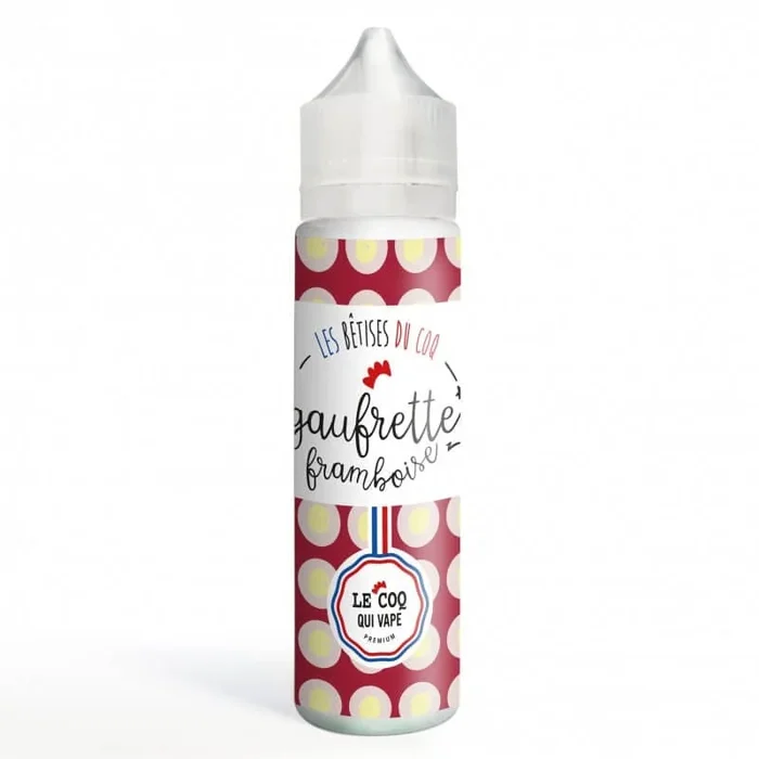 LE COQ QUI VAPE E-liquid Himbeerwaffel 50ml