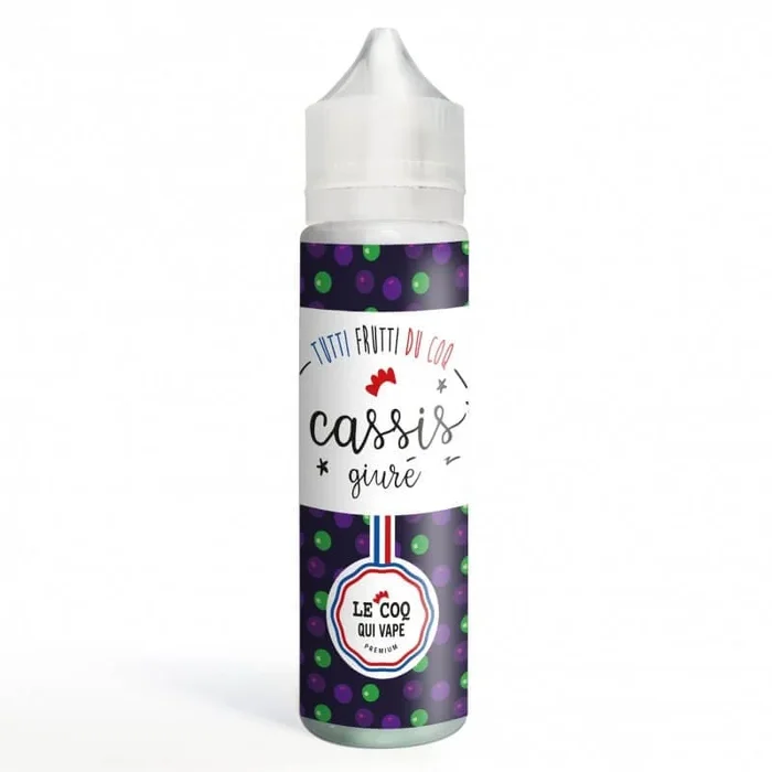 LE COQ QUI VAPE E-liquido Ribes Nero Glassato 50ml
