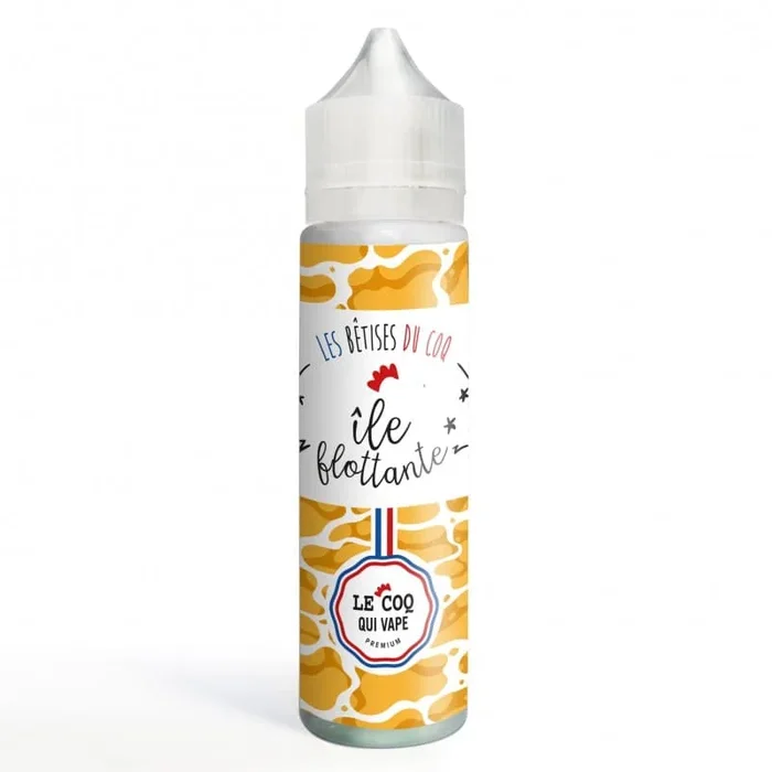 LE COQ QUI VAPE Ile Flottante – E-liquide 50ml