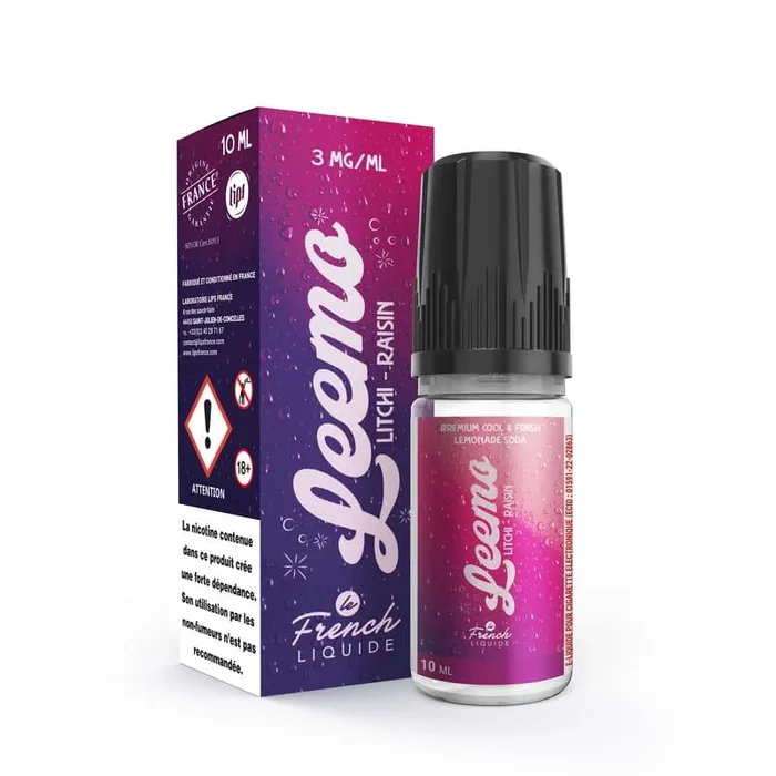 LE FRENCH LIQUIDE Leemo Litchi Raisin – E-liquid 10ml