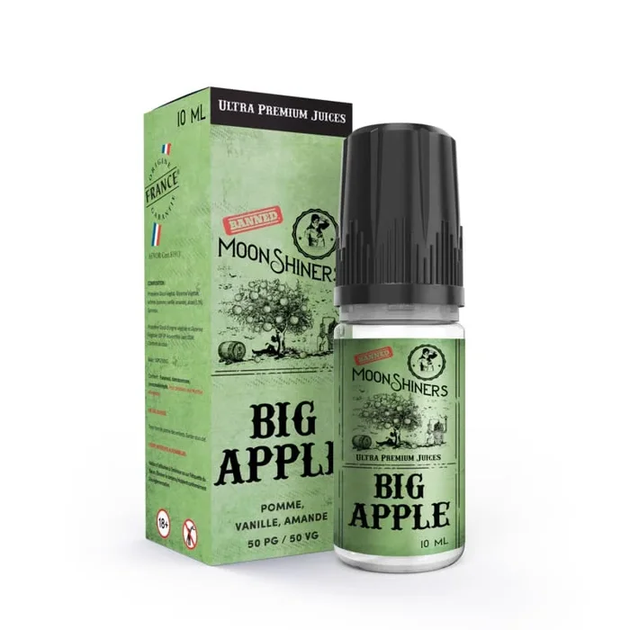 LE FRENCH LIQUIDE Moonshiners Big Apple – E-liquide 10ml