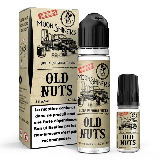 LE FRENCH LIQUIDE Moonshiners Old Nuts – Kit Easy2Shake 60ml