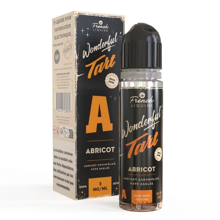 LE FRENCH LIQUIDE WONDERFUL TART Apricot 50ml + 1 Nicomax Booster 20mg