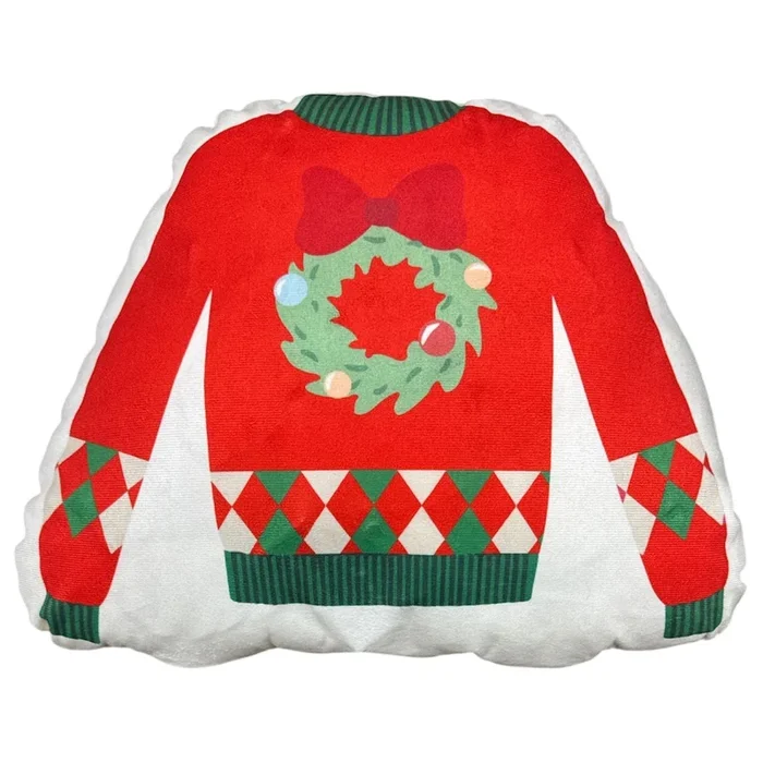 LED Sweater Shaped Cushions, 17-in x 17-in.
