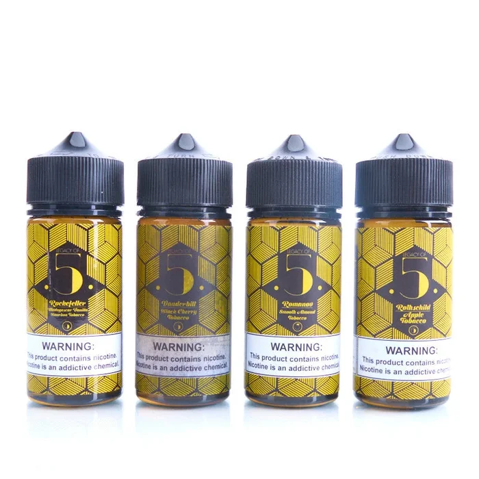 Legacy of 5 Vape Juice/Salt Nic (3mg*6mg/100ml, 50mg/30ml)