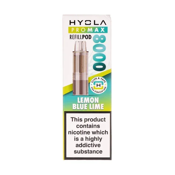 Lemon Blue Lime Pro Max 8000 Prefilled Pod + Refill by Hyola