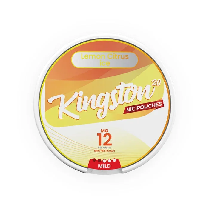 Lemon Citrus Ice Kingston Nicotine Pouches