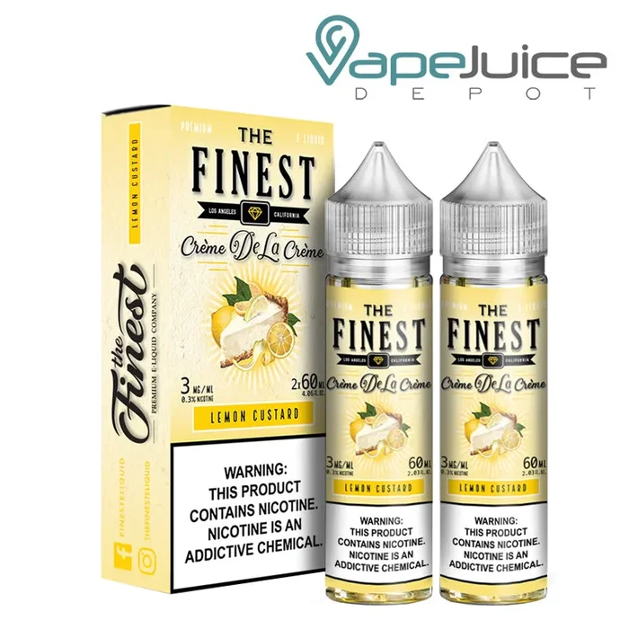 Lemon Custard Finest eLiquid 120ml