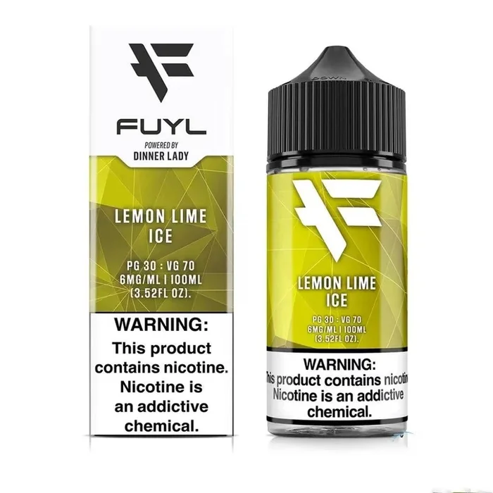 Lemon Lime Ice – Fuyl – Dinner Lady 100mL
