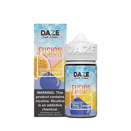 Lemon Passionfruit Blueberry Iced by 7 Daze Fusion Salt 30ml