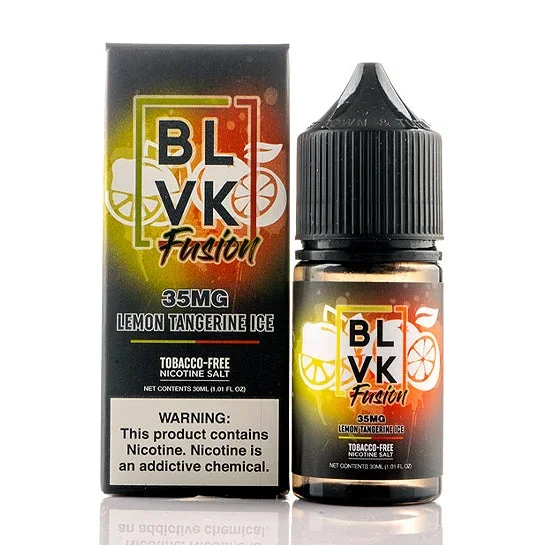 Lemon Tangerine Ice Salt – BLVK E-Juice