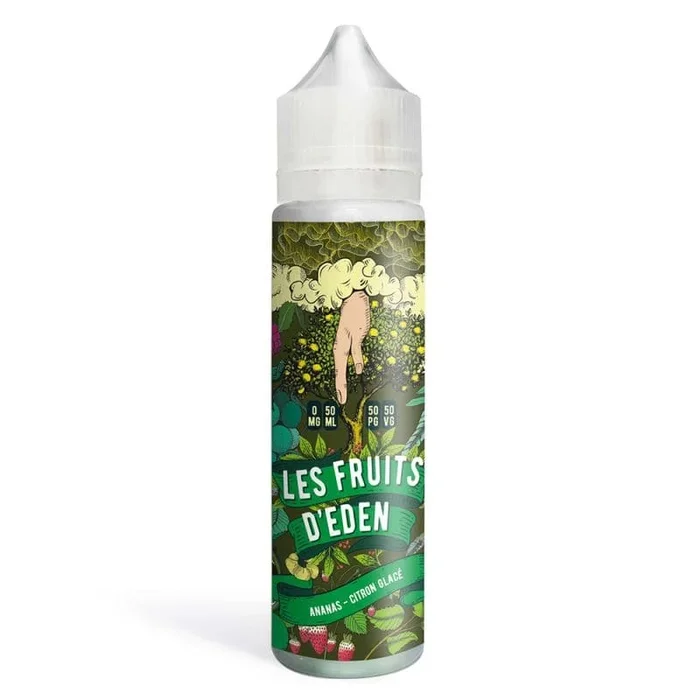LES FRUITS D’EDEN E-liquid Gefrorene Zitrone Ananas 50ml