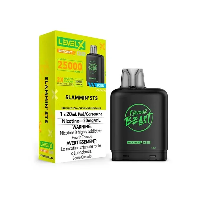 Level X Flavour Beast Boost G2 Pod – Slammin’ STS Iced (ON)