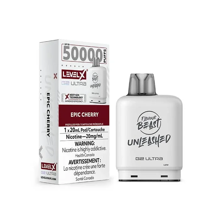 Level X G2 Ultra Pod – Unleashed – Epic Cherry (ON)