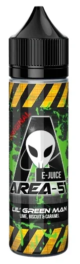 Lil’Green Man E Liquid by Area 51