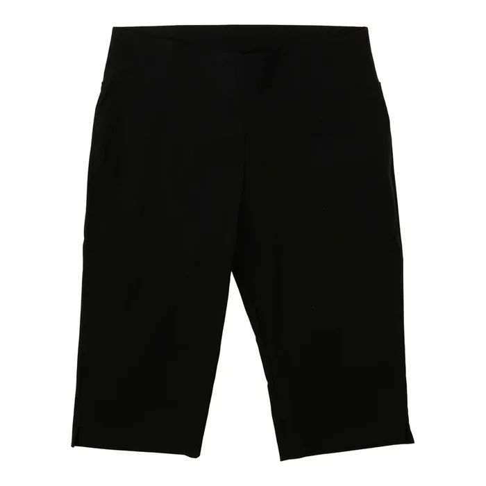 lily morgan Women’s Plus Side Slit Capri Pull-On Pants