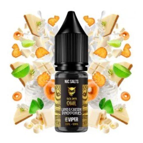 Lime Cream Dinocookies 10ml (Nicotine salts) (Viper)
