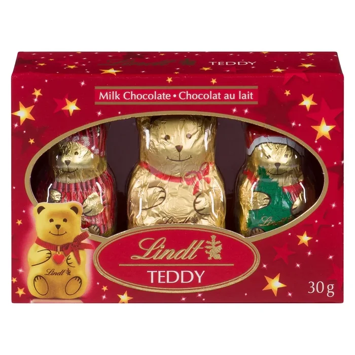 Lindt Teddy Chocolat au Lait, 30-g