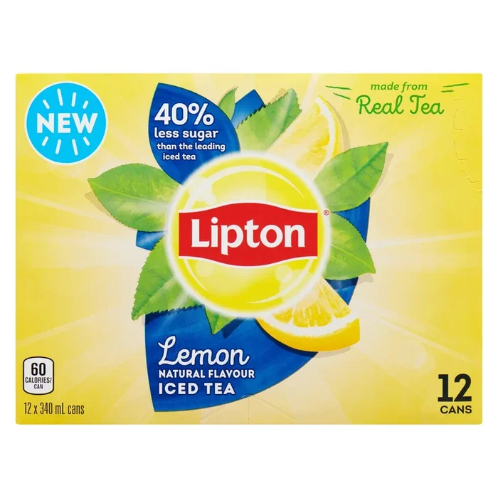 Lipton Lemon Iced Tea 12pk. – 340ml