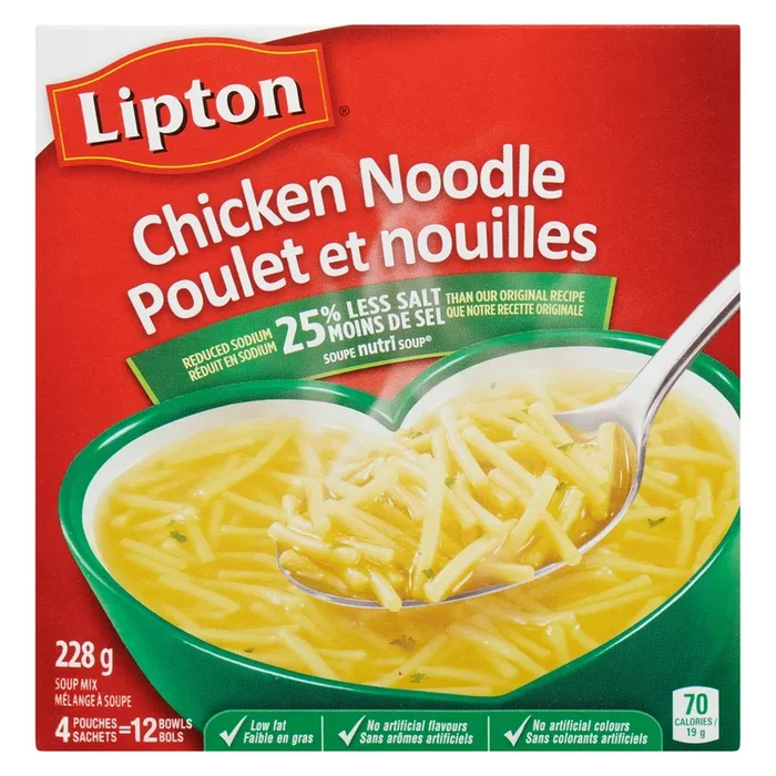 Lipton Soup Mix Chicken Noodle, 4-Pack, 228 g