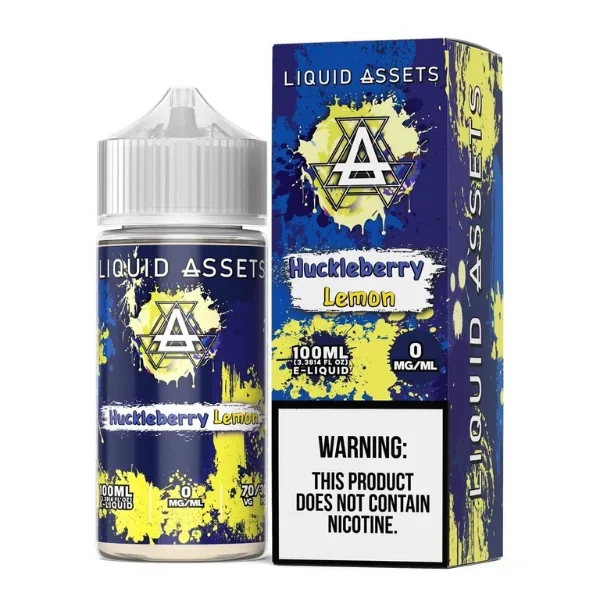 Liquid Assets_E-Liquid 100mL_Huckleberry Lemon_-