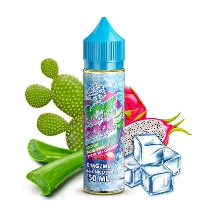 LIQUIDAROM ICE COOL Cactus, Aloe vera & Fruit du dragon – E-liquide 50ml